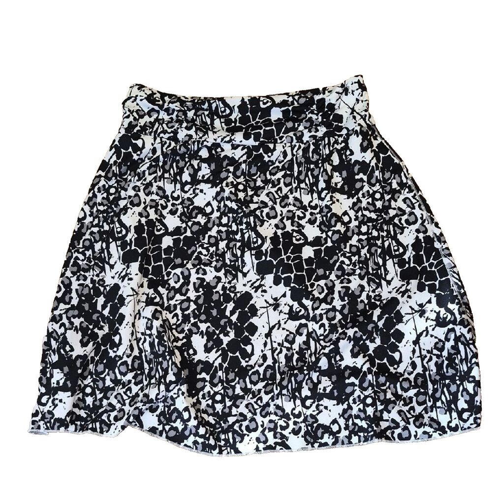 Tranquility Colorado Clothing A-Line Skirt S Small Black White  minimalist